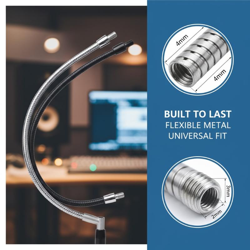 LED M4 Black Silver Microphone - Drain Snake Flexible 리뷰 및 가격