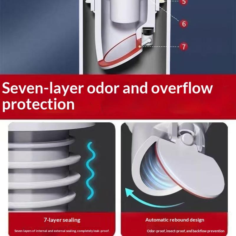 &Bathroom Sewer Seal Ring Anti - Drain Pipe Clip 리뷰 및 가격