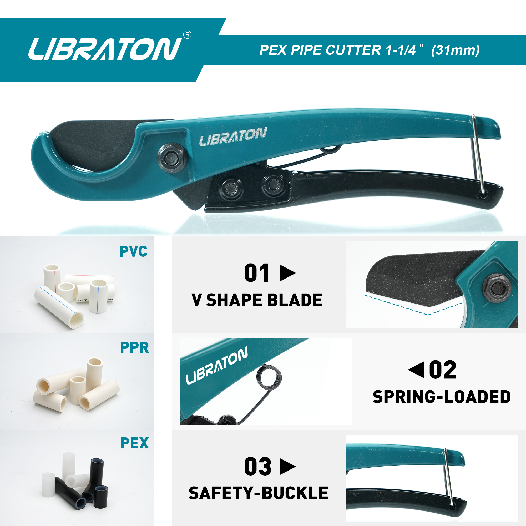 Libraton Pex Cutter 31mm Pex P - Pipe Cutter Ratchet 리뷰 및 가격