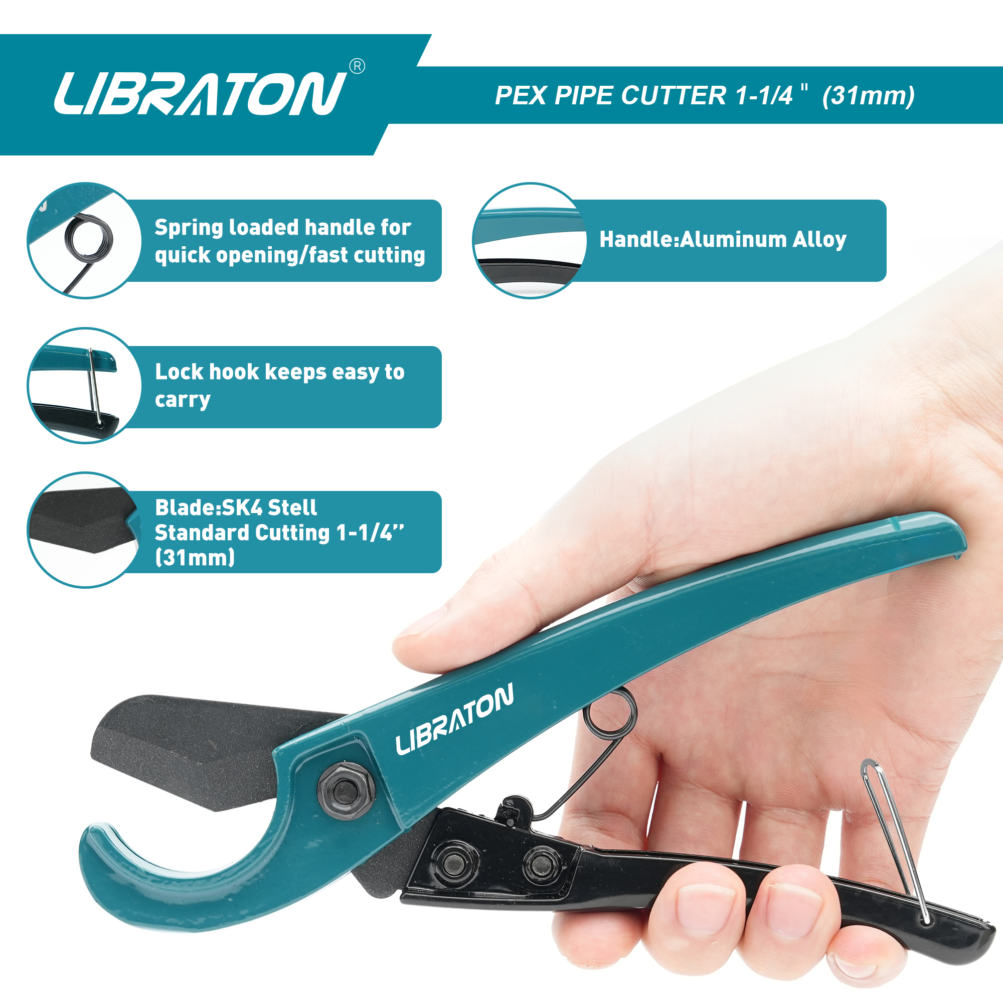 Libraton Pex Cutter 31mm Pex P - Pipe Cutter Ratchet 리뷰 및 가격