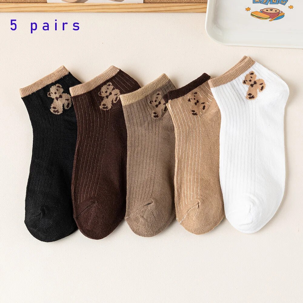 4/5/6/8 Pairs of Cute Teddy Be - Pipe Bending Spring 리뷰 및 가격