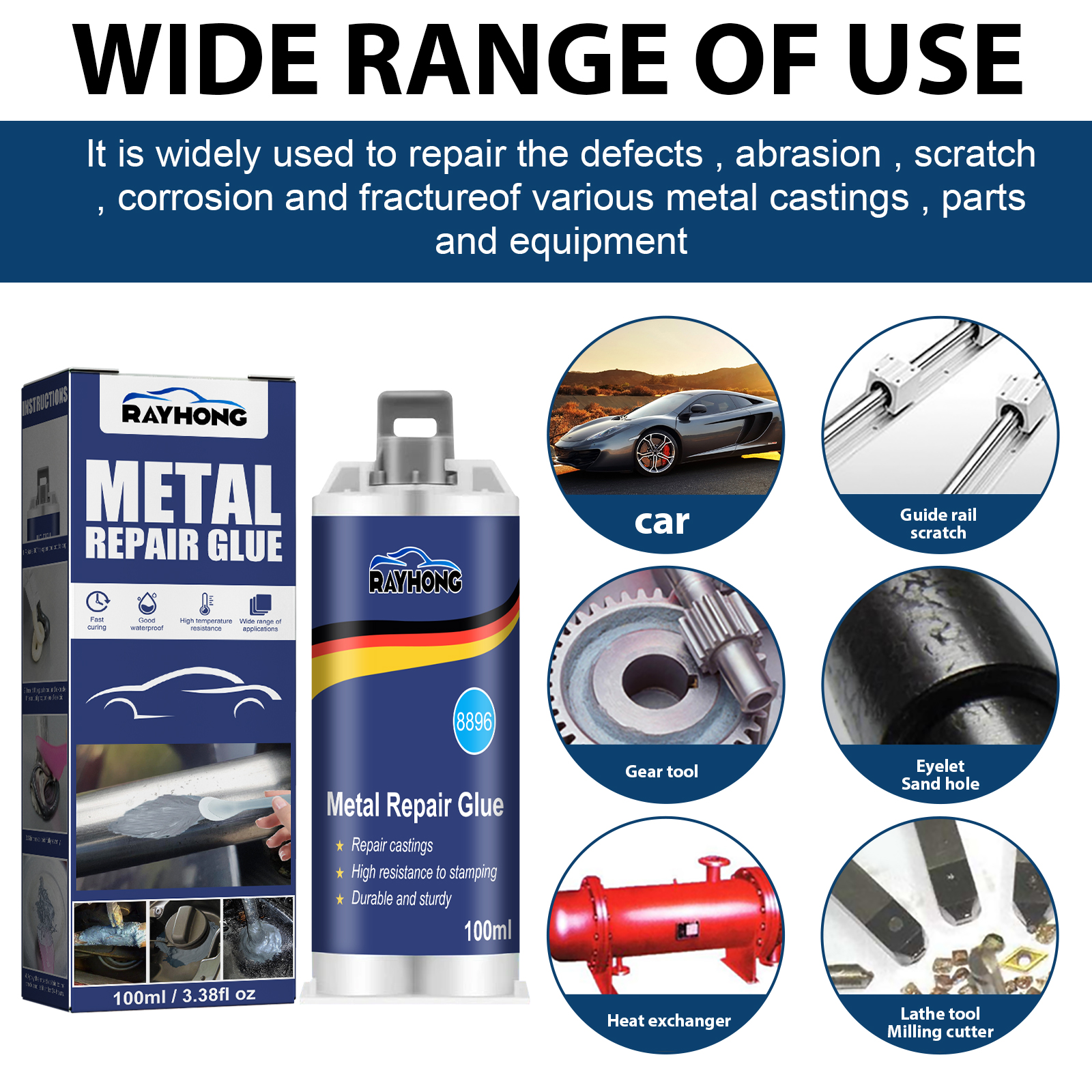 100ml Industrial Metal AB Cast - Solvent Weld Cement 리뷰 및 가격
