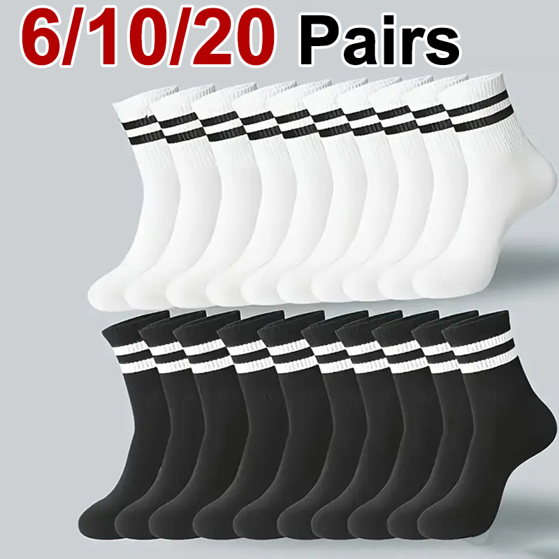 6/10/20 Pairs Men Women Stripe - Pipe Bending Spring 리뷰 및 가격