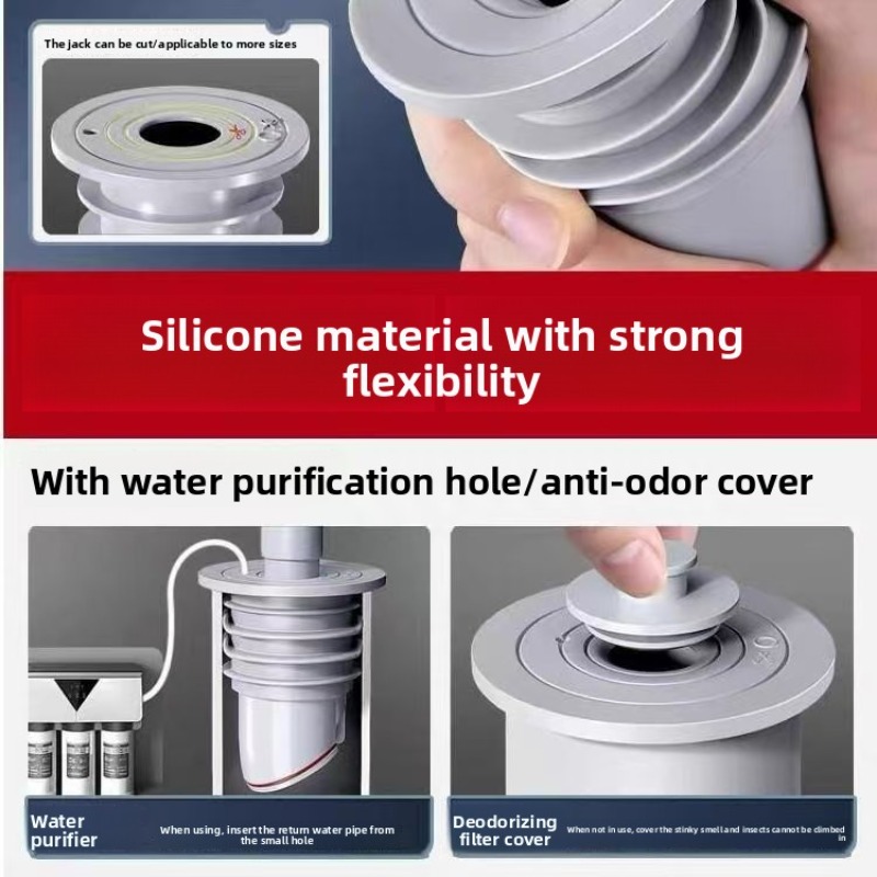 Sink Plug Sewer Pipe Sealing R - Drain Pipe Clip 리뷰 및 가격