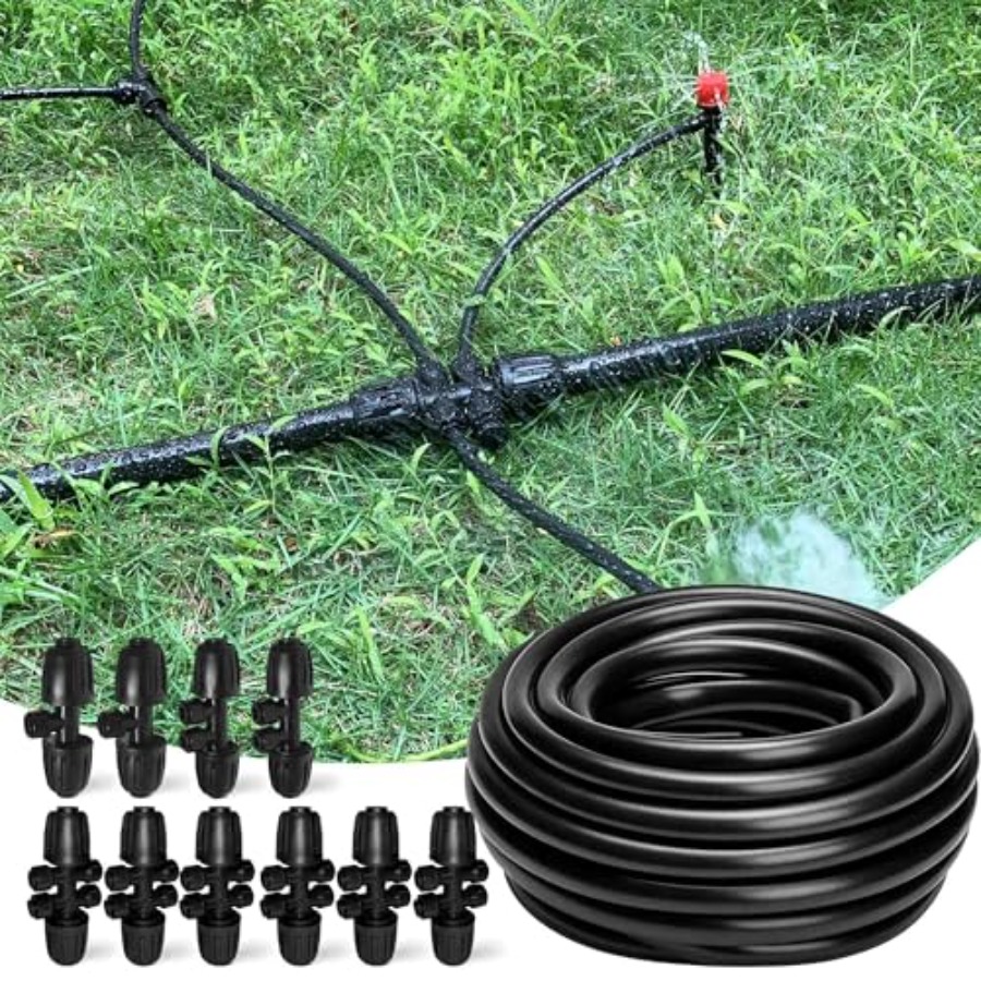 100FT 1/2 Inch Drip Irrigation - Push Fit Connector 리뷰 및 가격